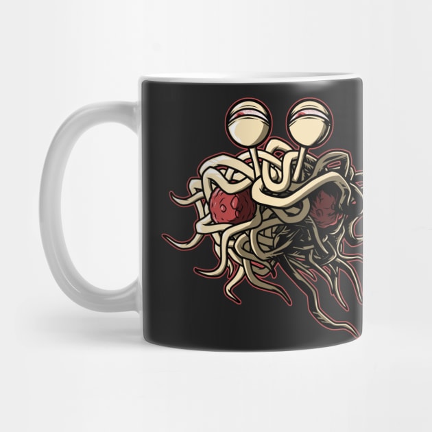 FSM | Flying Spaghetti Monster by YhaniDoriasArts